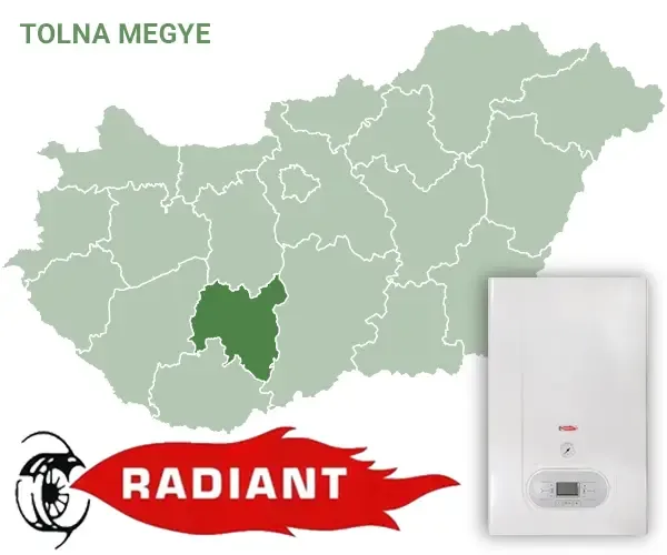 radiant szervizek Tolna megyében